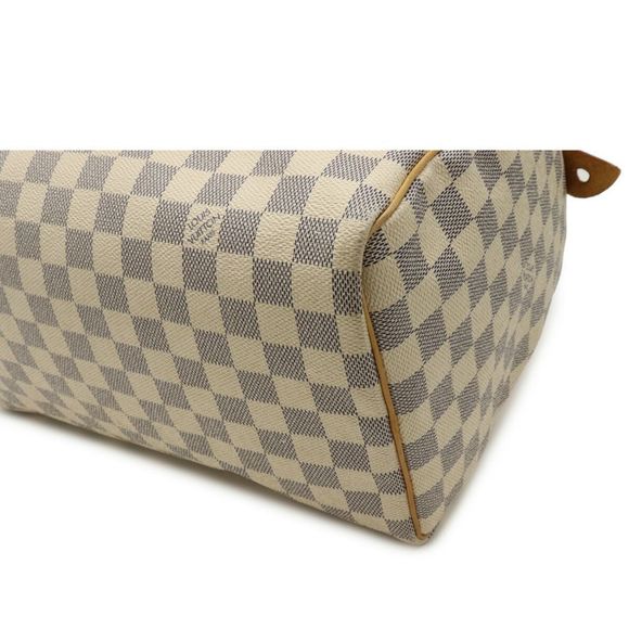 Louis Vuitton Damier Azur Speedy 30 Handbag Mini Boston Bag - Picture 3 of 8